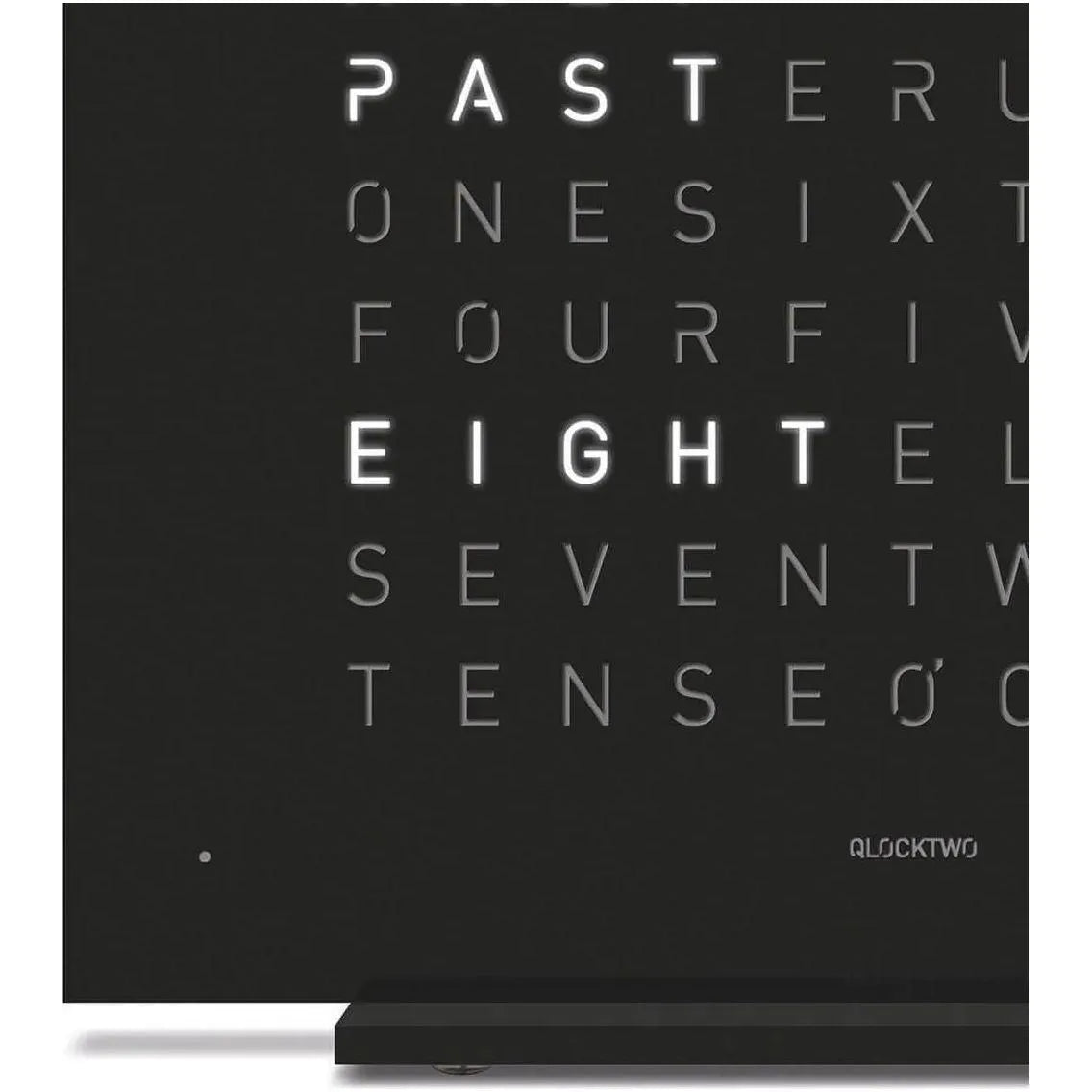 Qlocktwo - QLOCKTWO TOUCH Metal Alarm Clock - QT-TOUCH-METAL-FR-GL | Montreal Lighting & Hardware