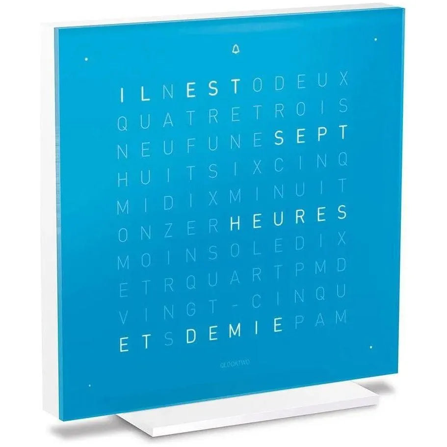 Qlocktwo - QLOCKTWO TOUCH Pure Alarm Clock - QT-TOUCH-PURE-FR-BC | Montreal Lighting & Hardware
