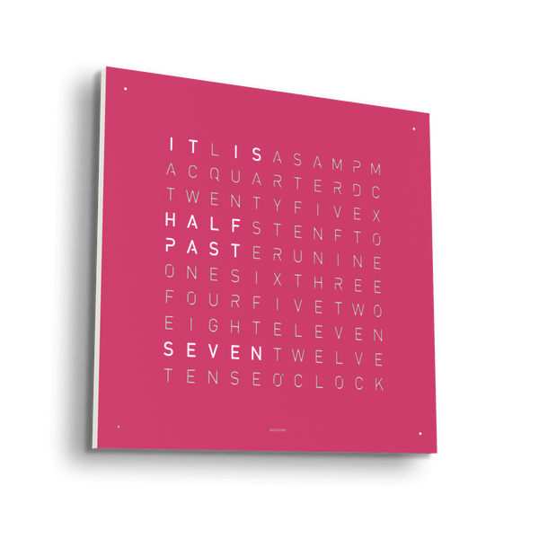 QLOCKTWO EARTH 45 Pretty Pink