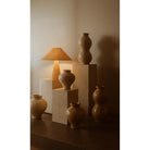 Dounia Home - DH-ADATABLAM-SM-RR - Ada Table Lamp - Red Raffia