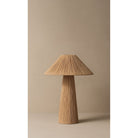 Dounia Home - DH-ADATABLAM-SM-NR - Ada Table Lamp - Natural Raffia