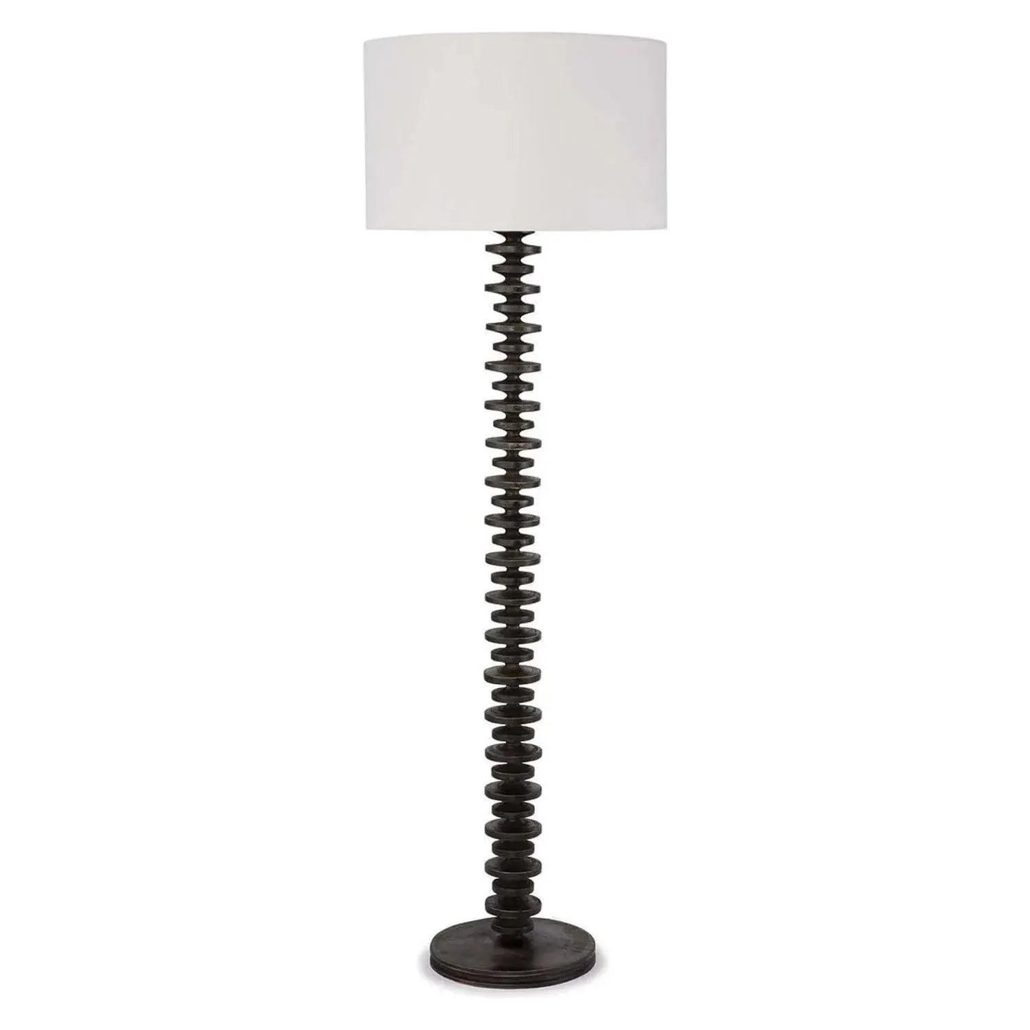 Regina Andrew - Fishbone Floor Lamp - 14-1020EB | Montreal Lighting & Hardware