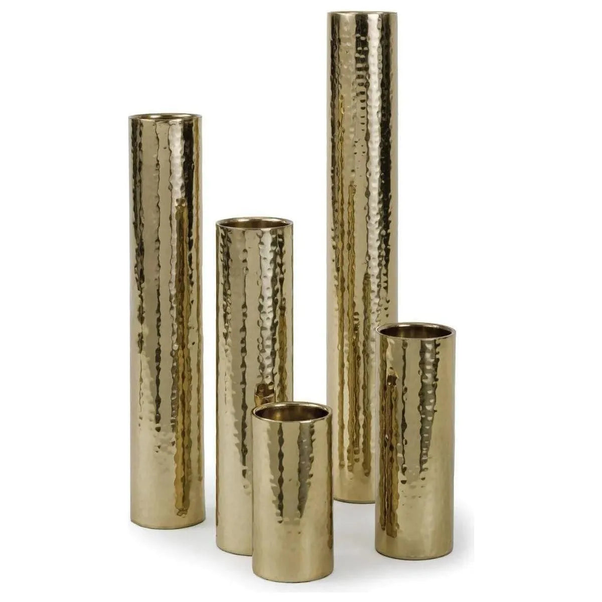 Regina Andrew - Hammered Vase - 20-1164PB | Montreal Lighting & Hardware