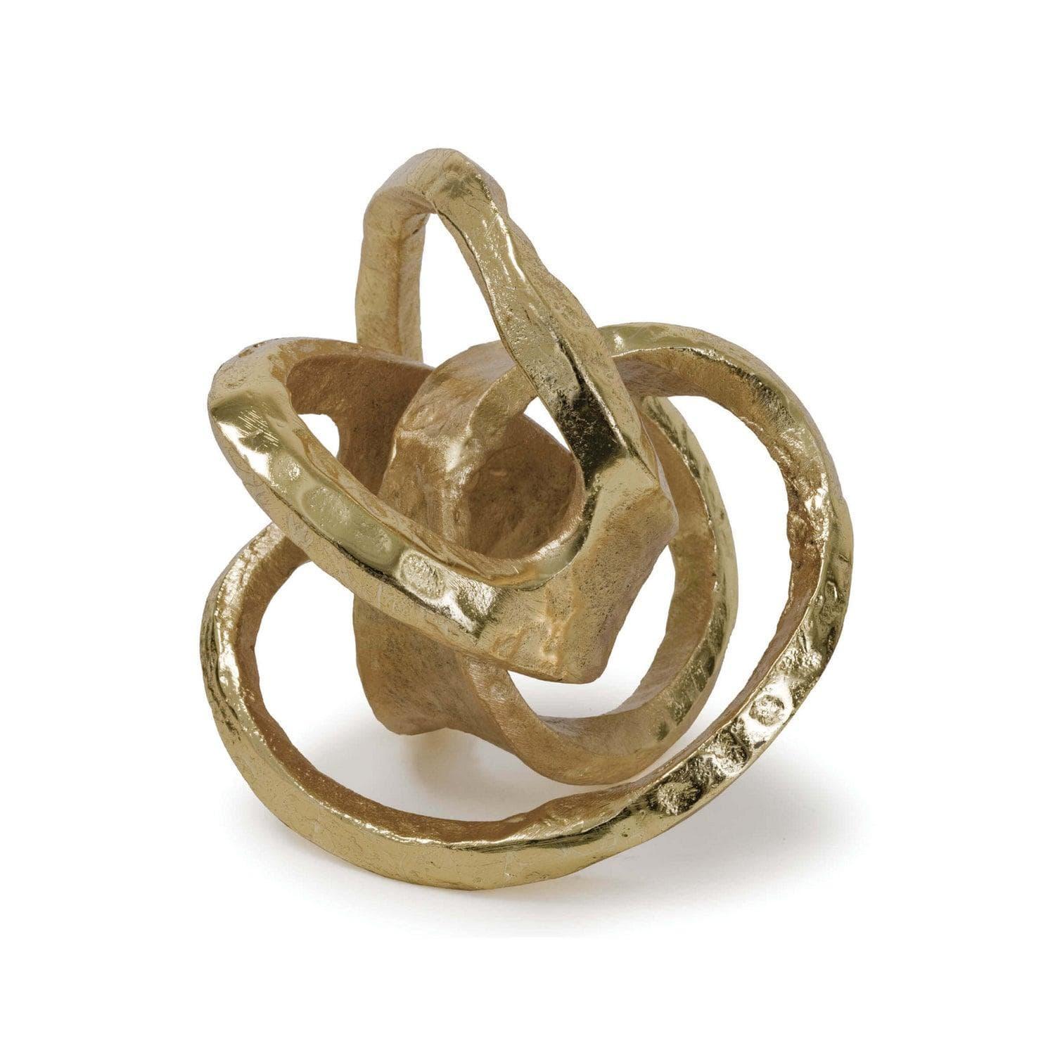 Regina Andrew - Metal Knot Sculpture - 20-1168GLD | Montreal Lighting & Hardware