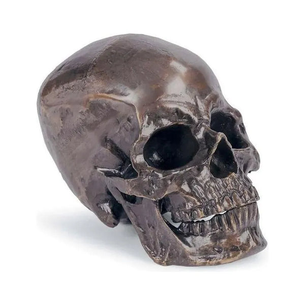 Metal Skull Sculpture
