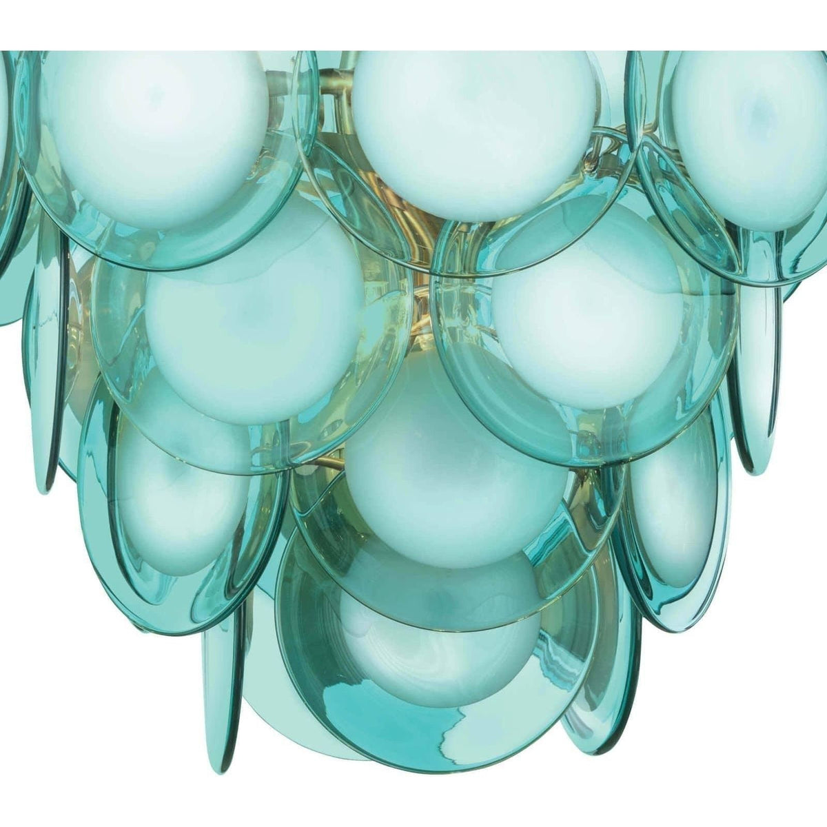Regina Andrew - Mini Diva Chandelier - 16-1122AQ | Montreal Lighting & Hardware