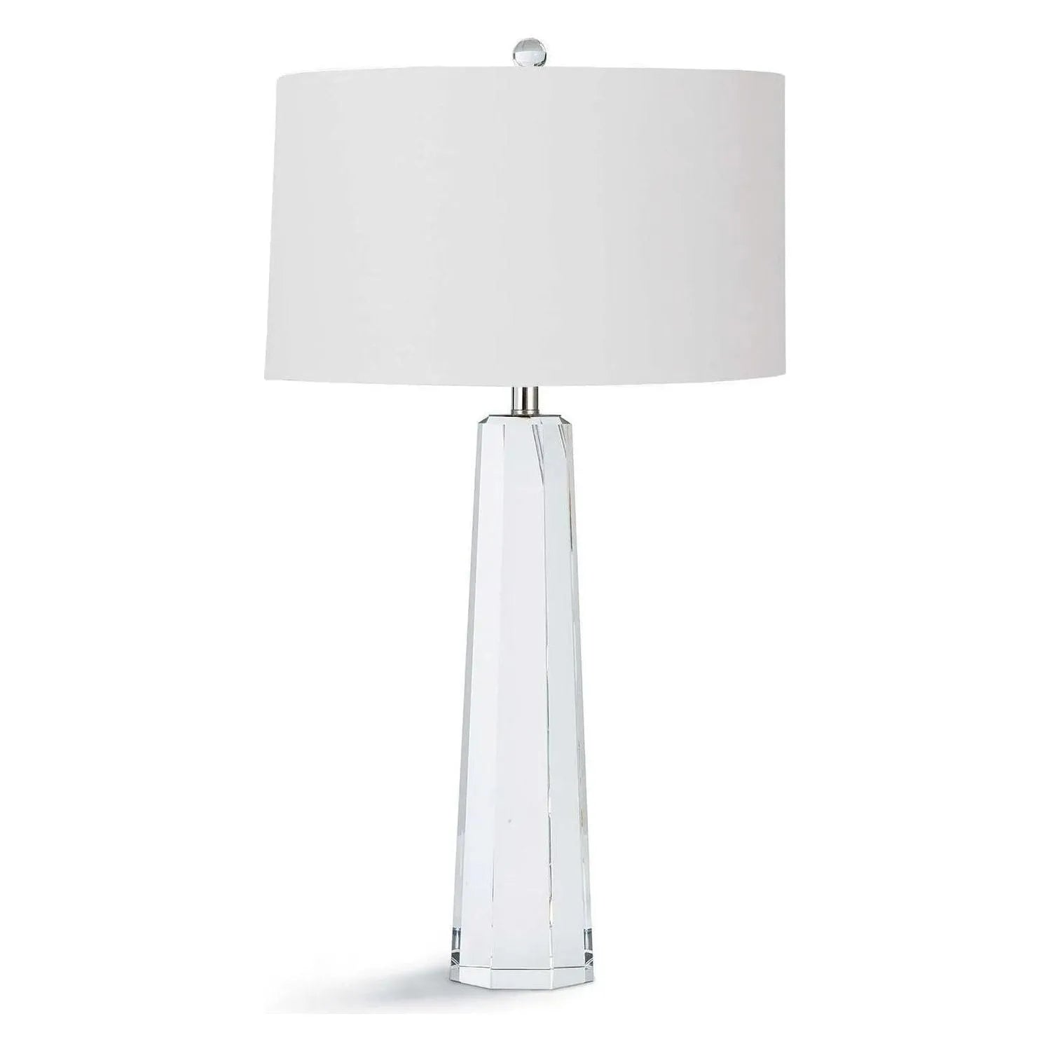 Regina Andrew - Tapered Hex Crystal Table Lamp - 13-1174 | Montreal Lighting & Hardware