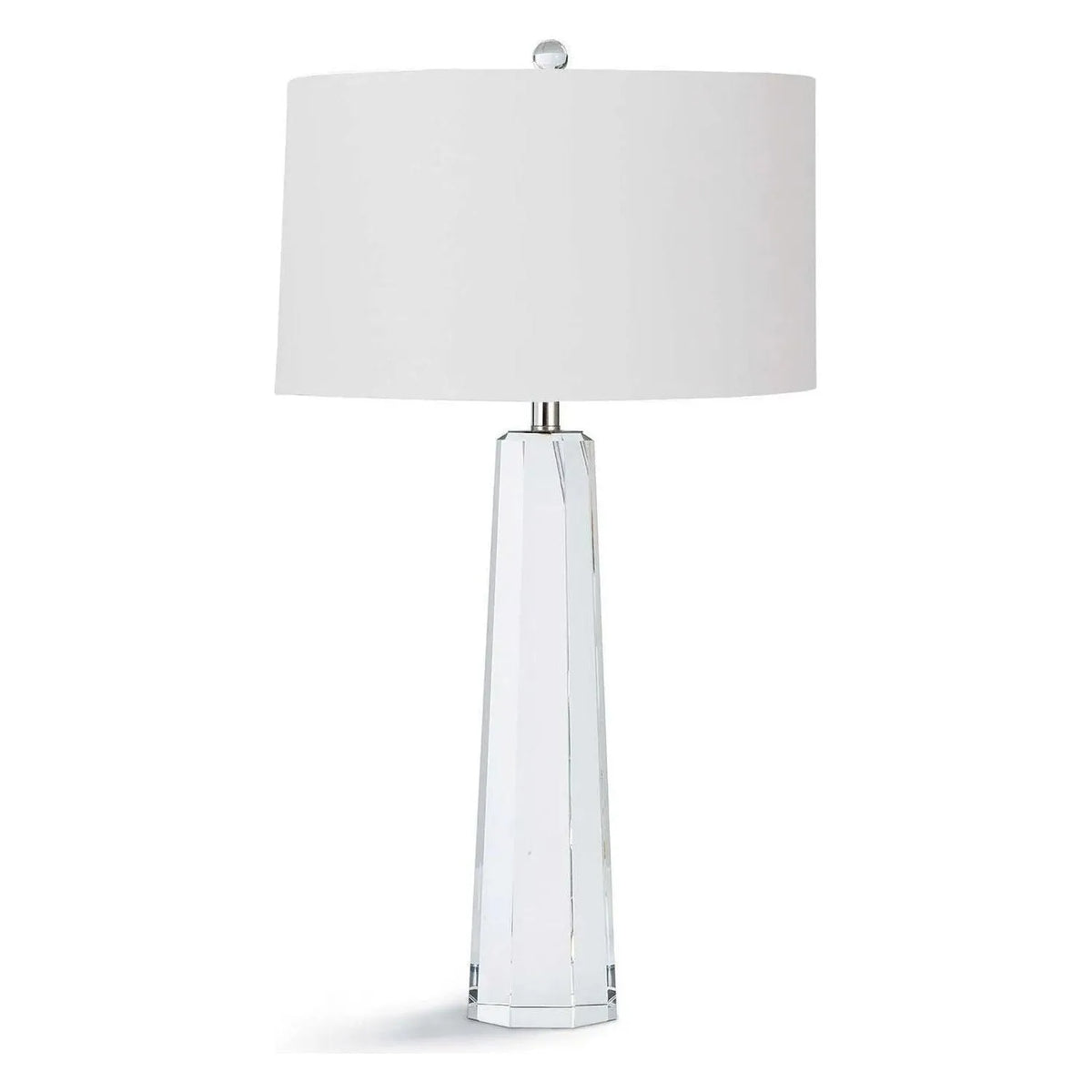 Regina Andrew - Tapered Hex Crystal Table Lamp - 13-1174 | Montreal Lighting & Hardware