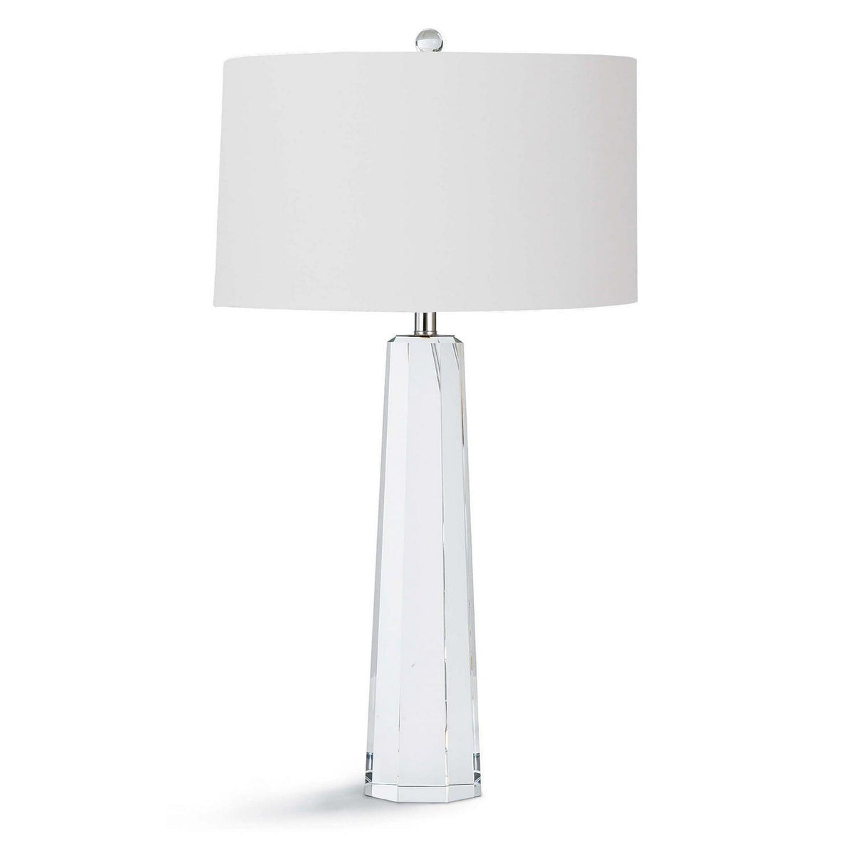 Regina Andrew - Tapered Hex Crystal Table Lamp - 13-1174 | Montreal Lighting & Hardware
