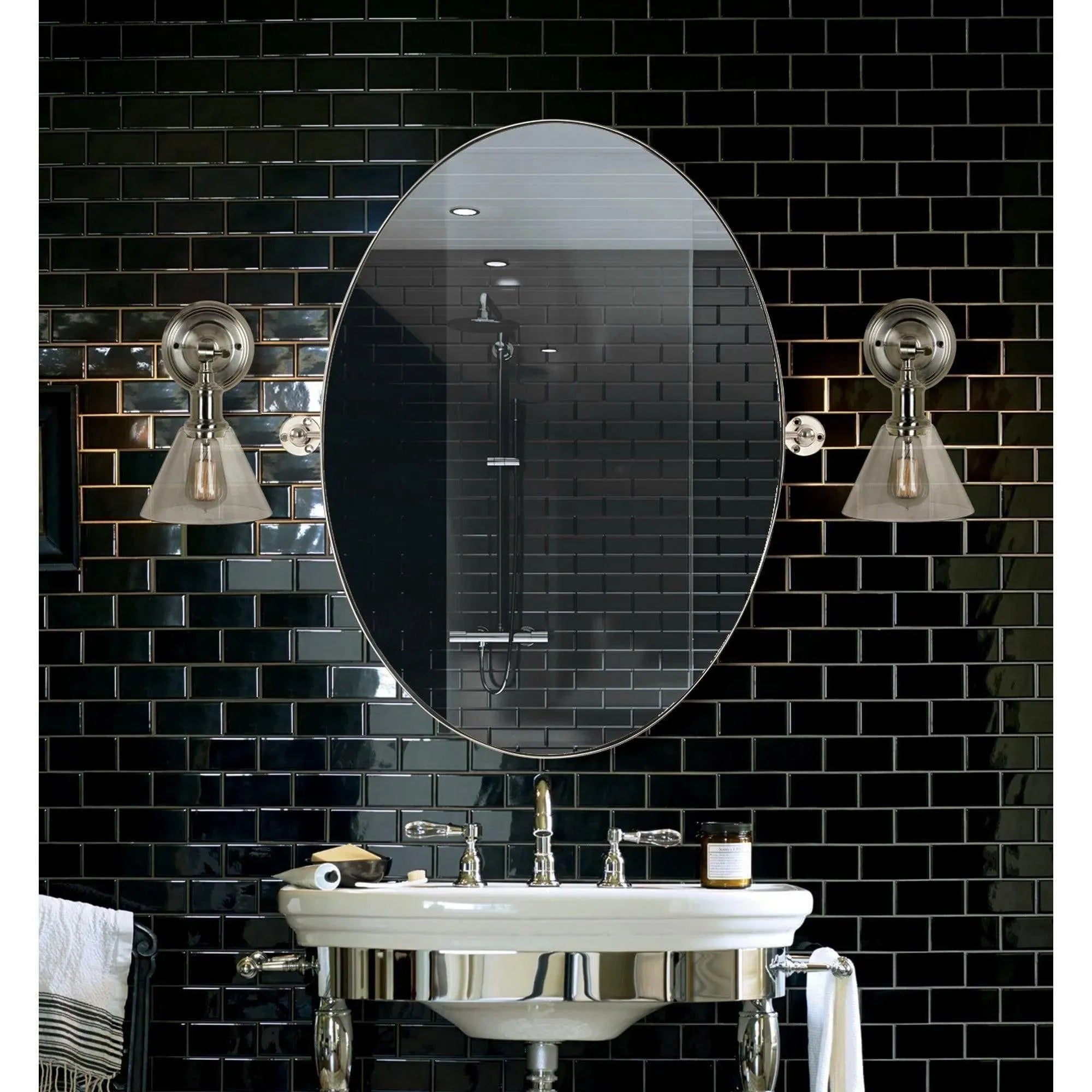 Renwil - Azalea Oval Mirror - MT2353 | Montreal Lighting & Hardware