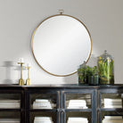 Renwil - Azam Round Mirror - MT2356 | Montreal Lighting & Hardware