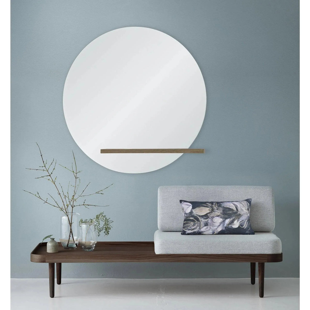 Renwil - Bassett Round Mirror - MT2270 | Montreal Lighting & Hardware