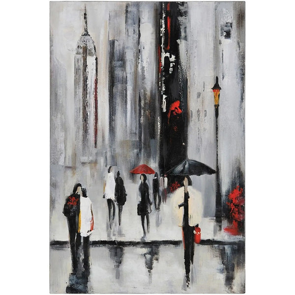 Ville animée I Toile