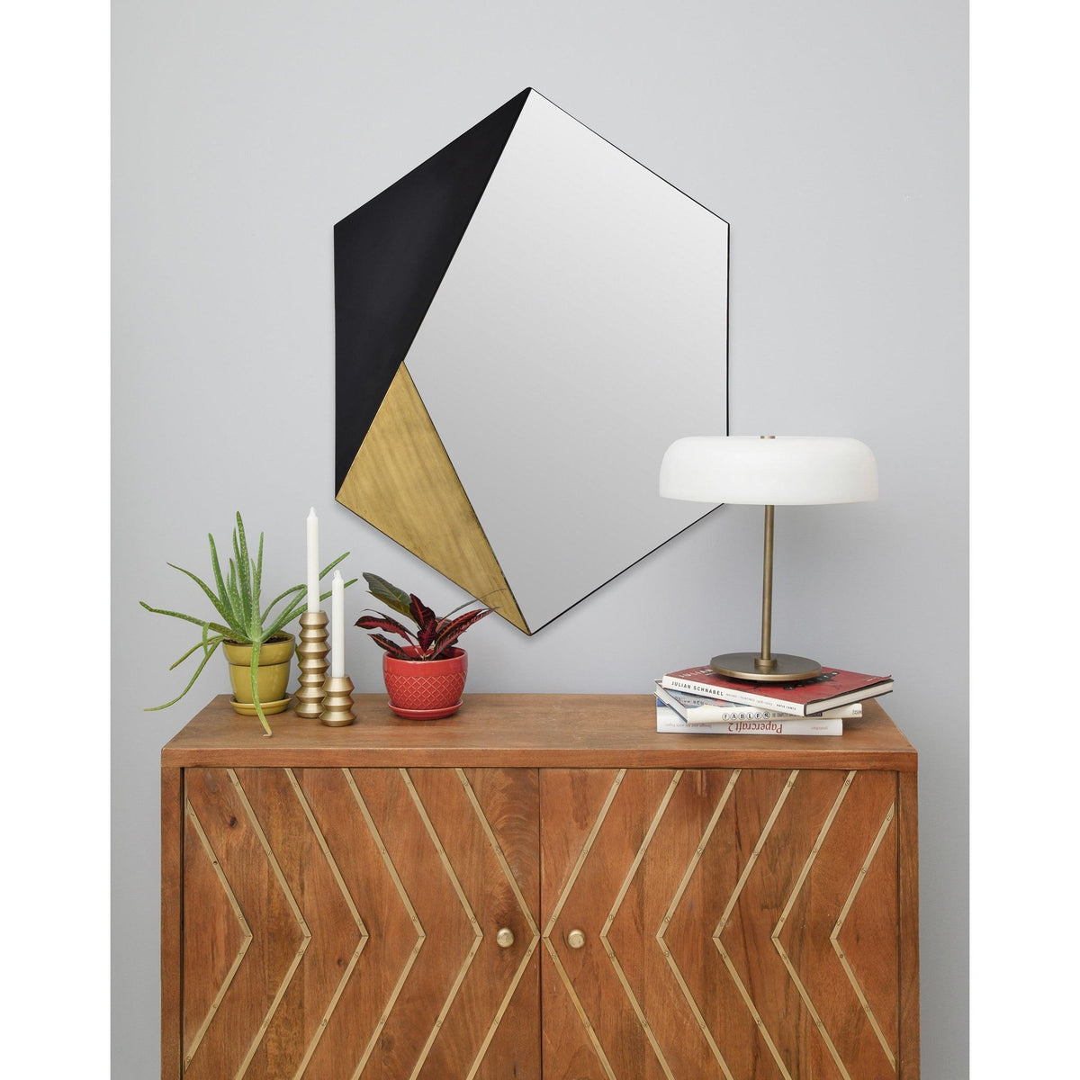 Renwil - Cad Hexagon Mirror - MT2301 | Montreal Lighting & Hardware