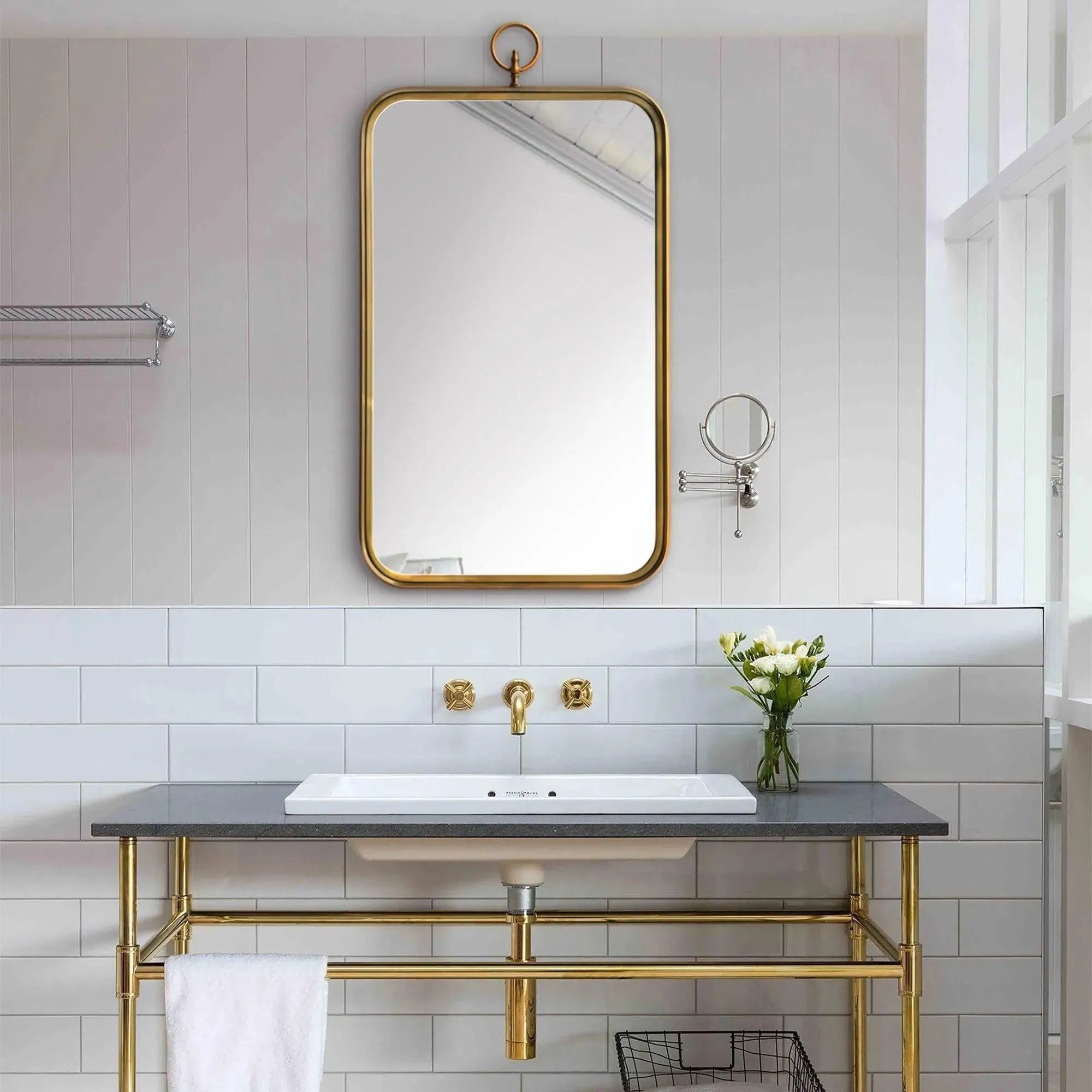 Renwil - Coburg Rectangle Mirror - MT1508 | Montreal Lighting & Hardware