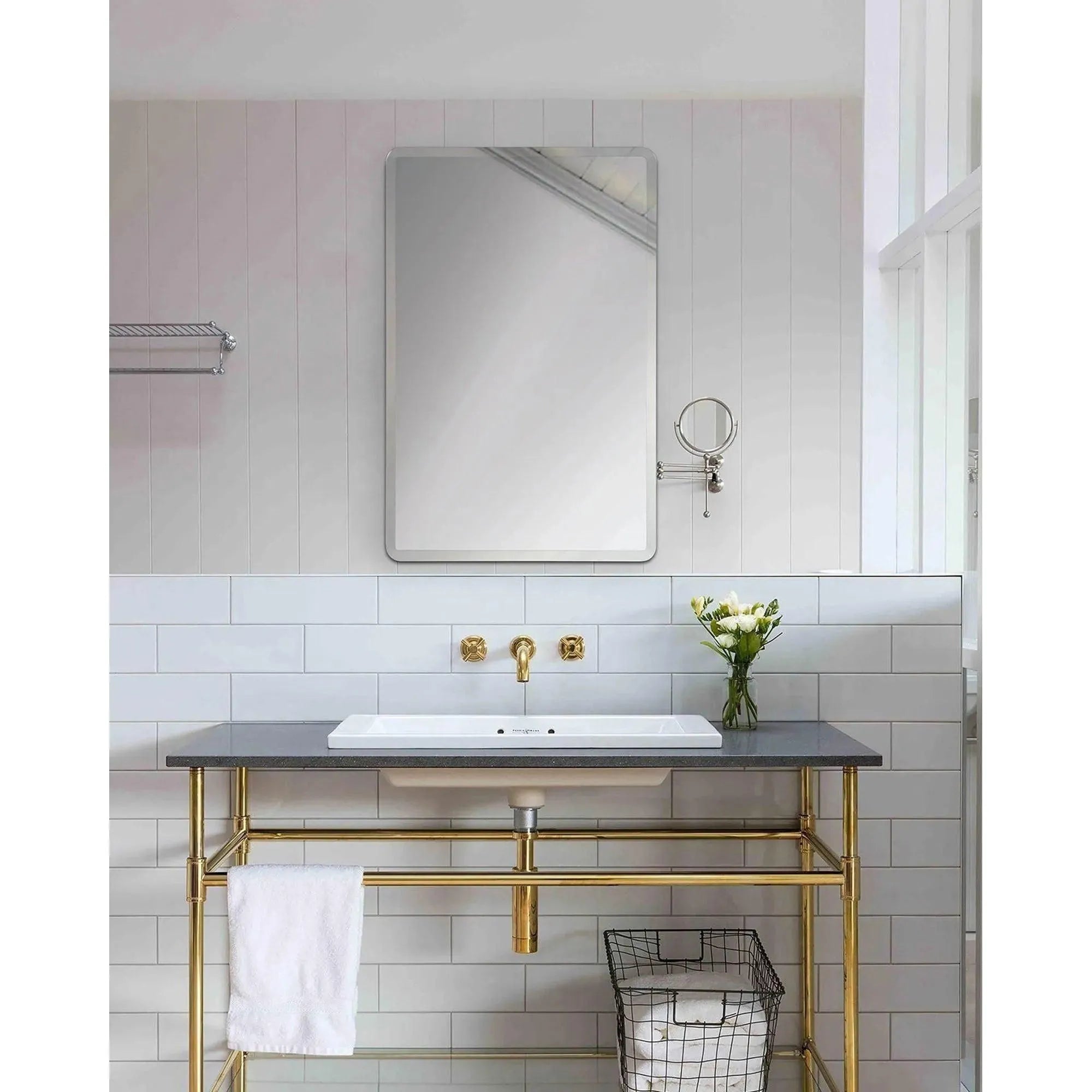 Renwil - Danske Rectangle Mirror - MT1604 | Montreal Lighting & Hardware