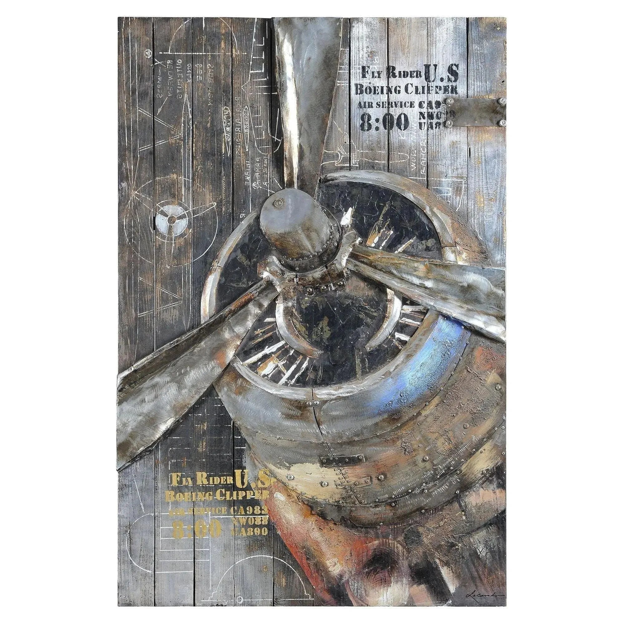 Renwil - Fly Rider Wall Décor - W6188 | Montreal Lighting & Hardware