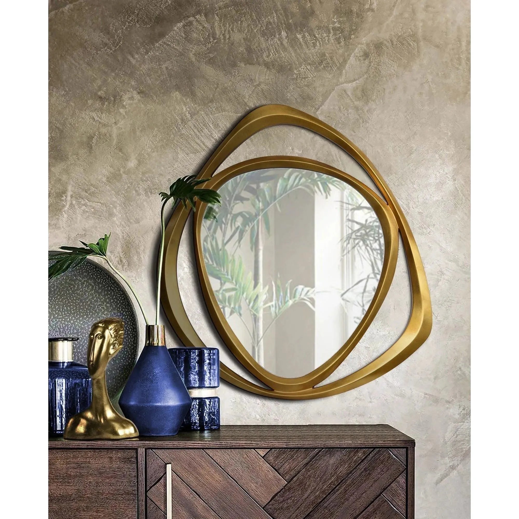 Renwil - Goldie Triangle Mirror - MT2075 | Montreal Lighting & Hardware