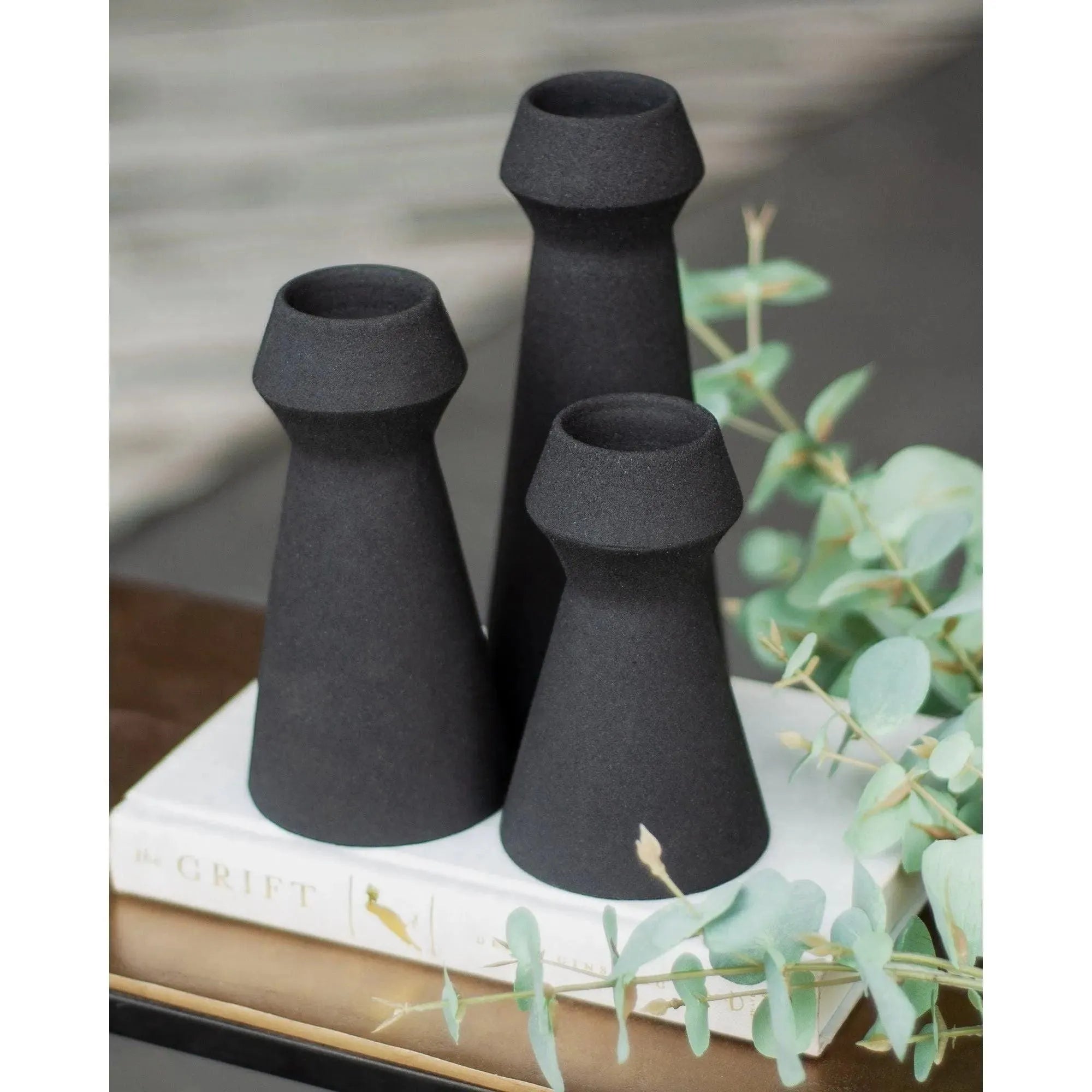 Renwil - Granfeld Set Of 3 Vases - VAS198 | Montreal Lighting & Hardware