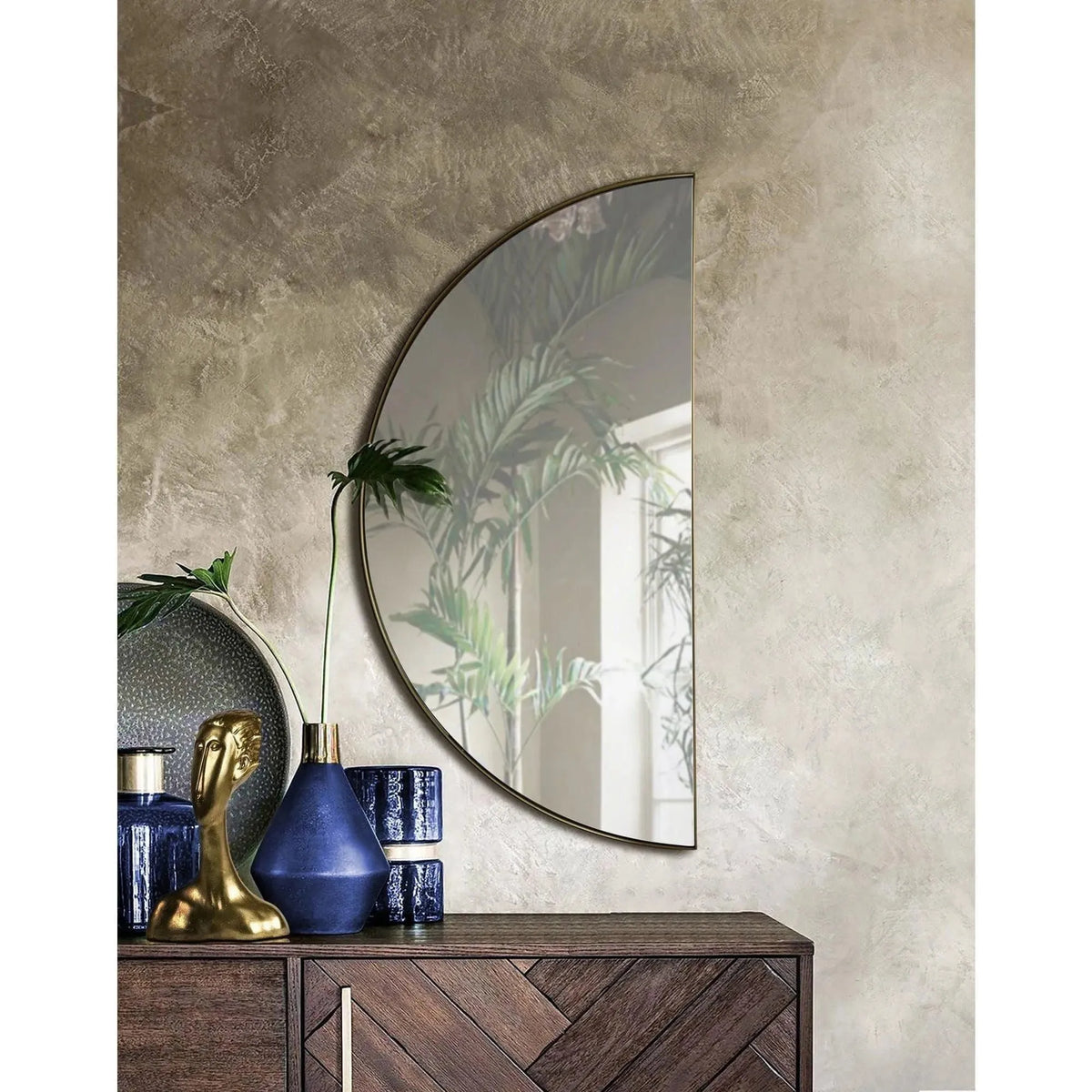 Renwil - Halfmoon Semicircle Mirror - MT2063 | Montreal Lighting & Hardware