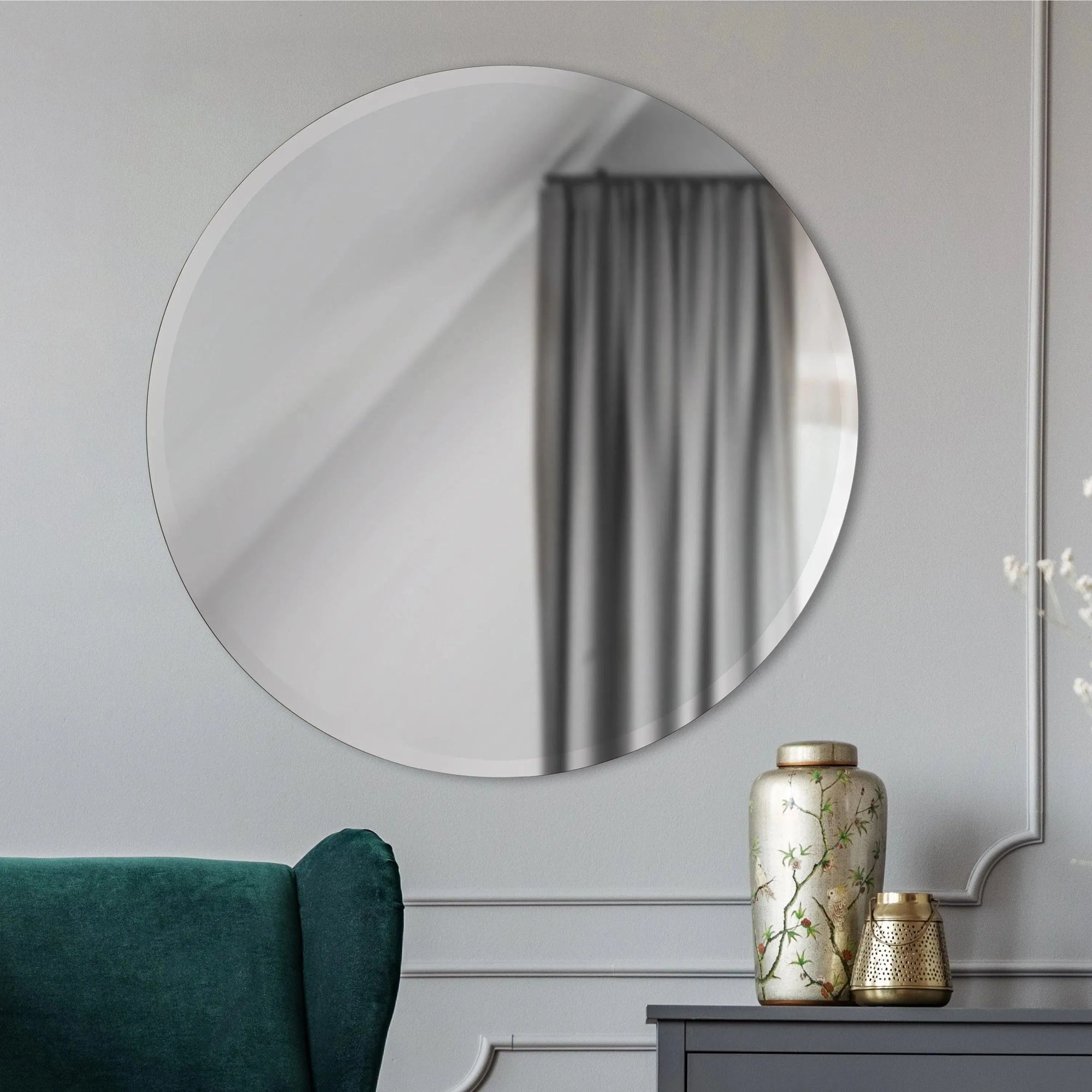 Renwil - Kiko Round Mirror - MT640 | Montreal Lighting & Hardware