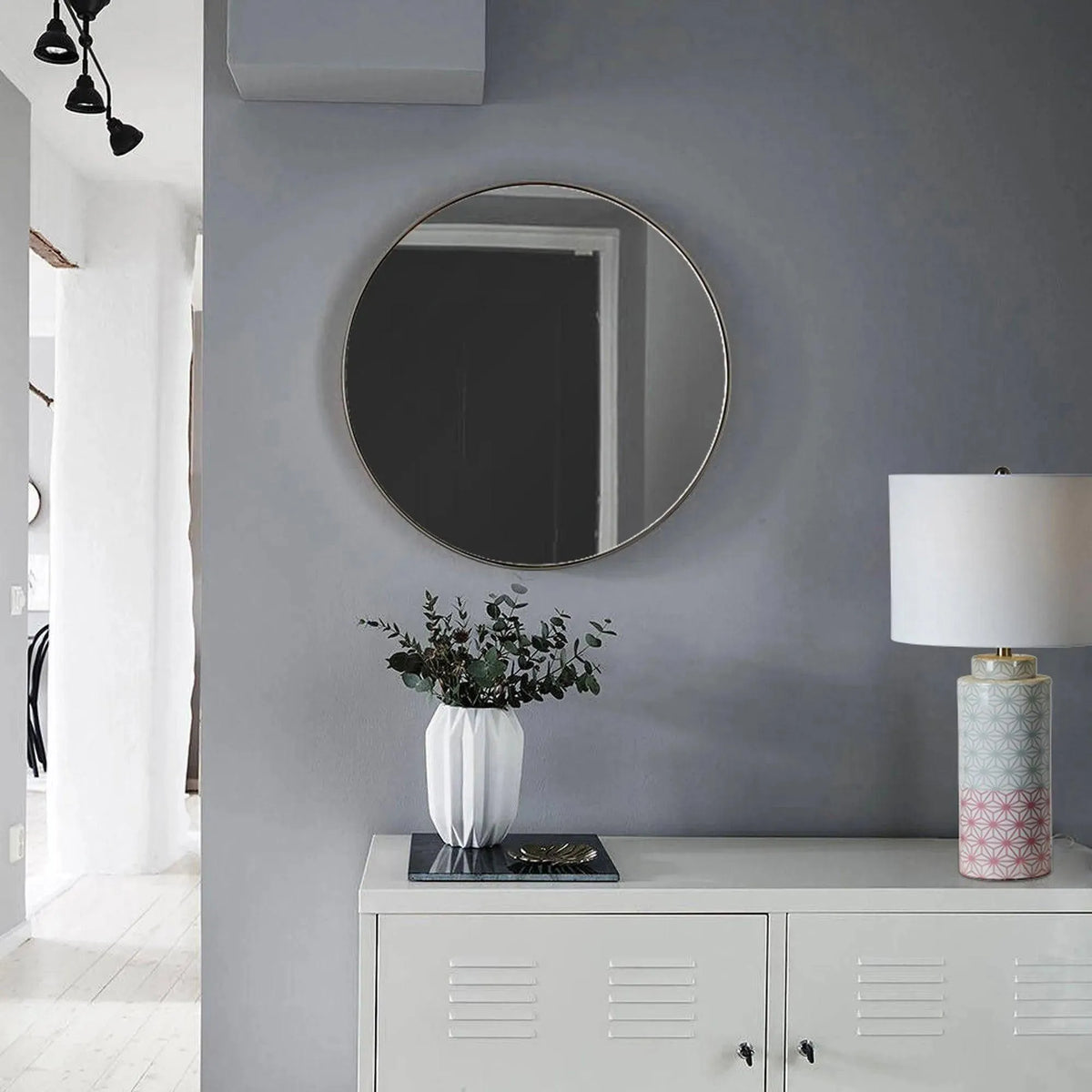Renwil - Lester Round Mirror - MT1822 | Montreal Lighting & Hardware