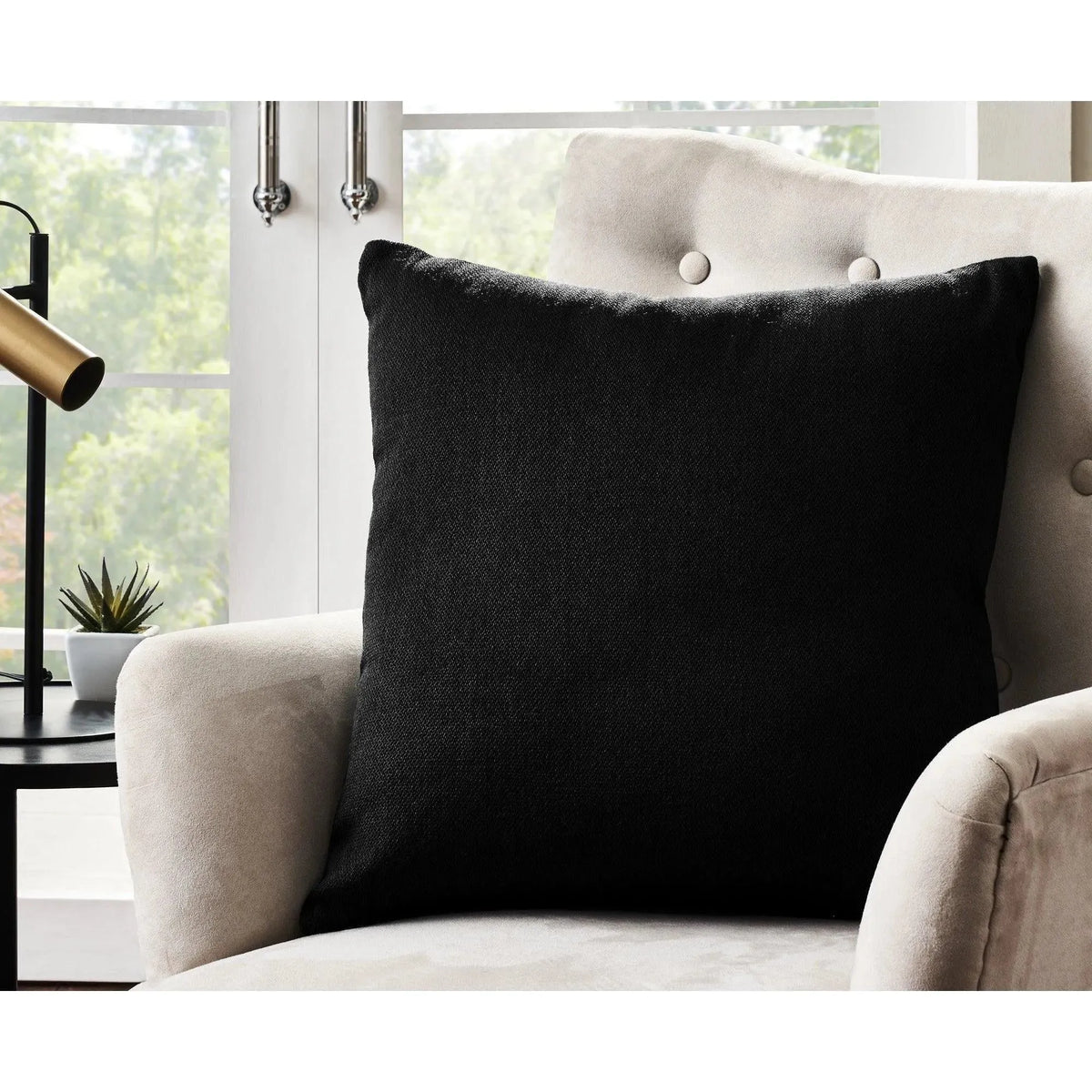 Renwil - Nero Outdoor Pillow - PWFLX1027 | Montreal Lighting & Hardware