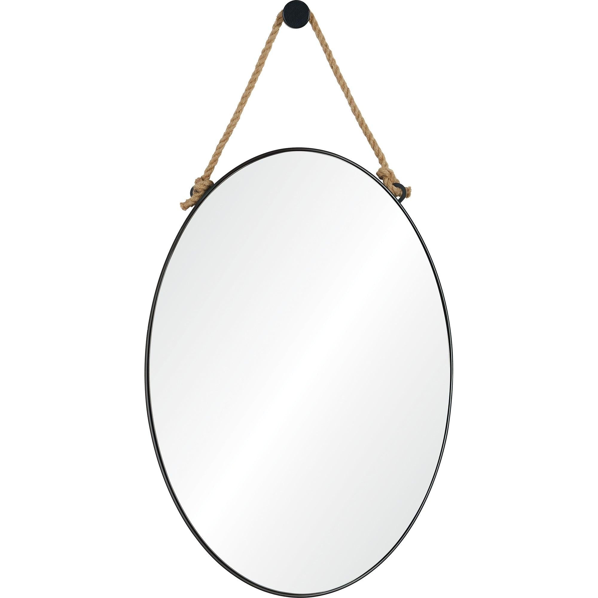 Renwil - Parbuckle Oval Mirror - MT2365 | Montreal Lighting & Hardware