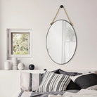 Renwil - Parbuckle Oval Mirror - MT2365 | Montreal Lighting & Hardware
