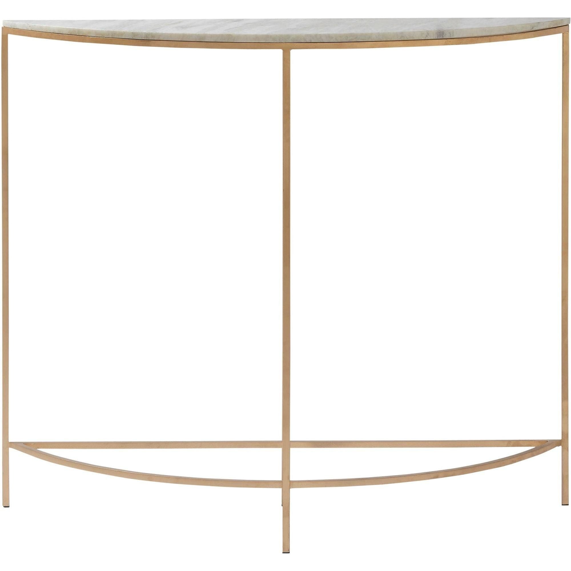 Renwil - Console demi-cercle Reese - TA435 | Montreal Luminaire & Quincaillerie