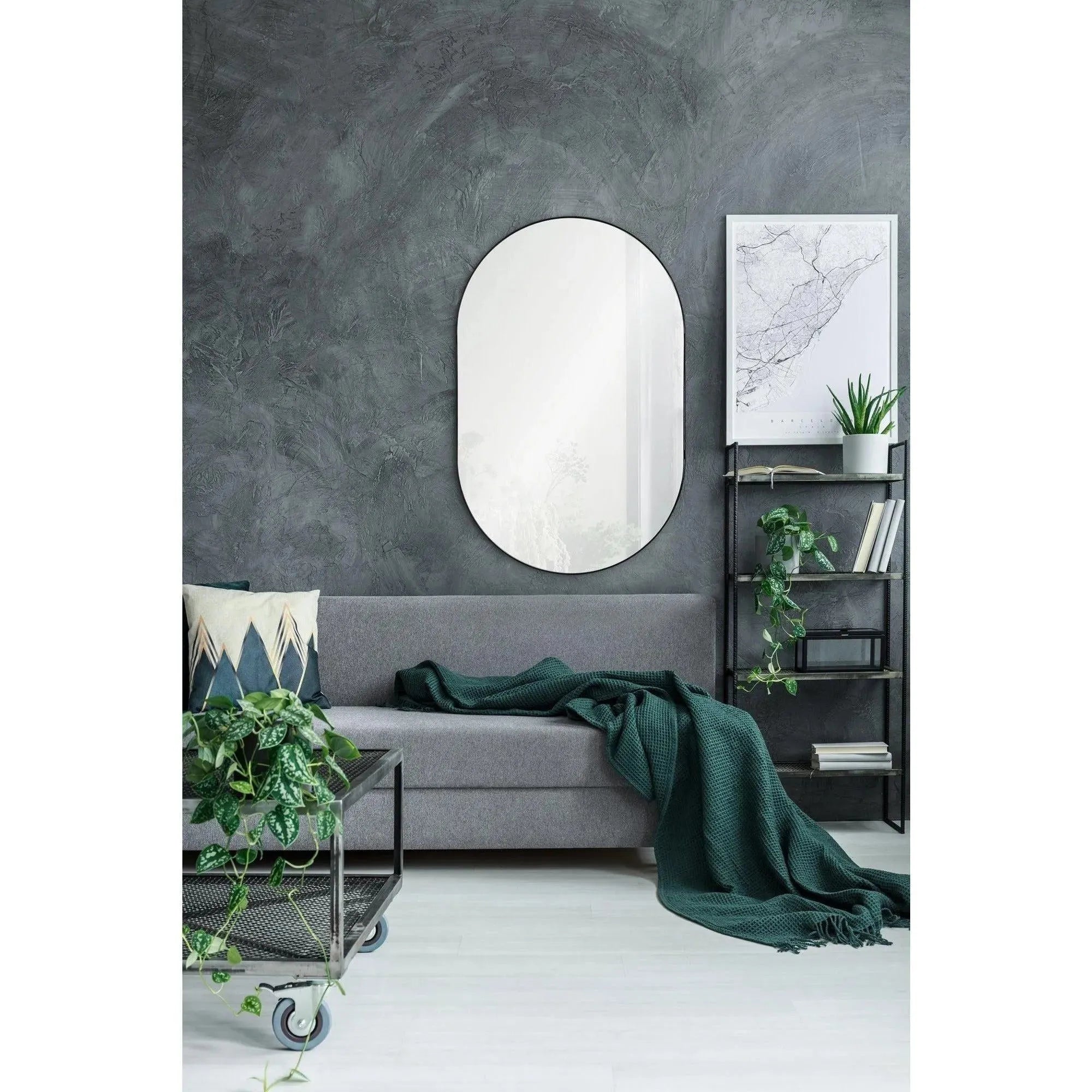 Renwil - Webster Oval Mirror - MT2394 | Montreal Lighting & Hardware