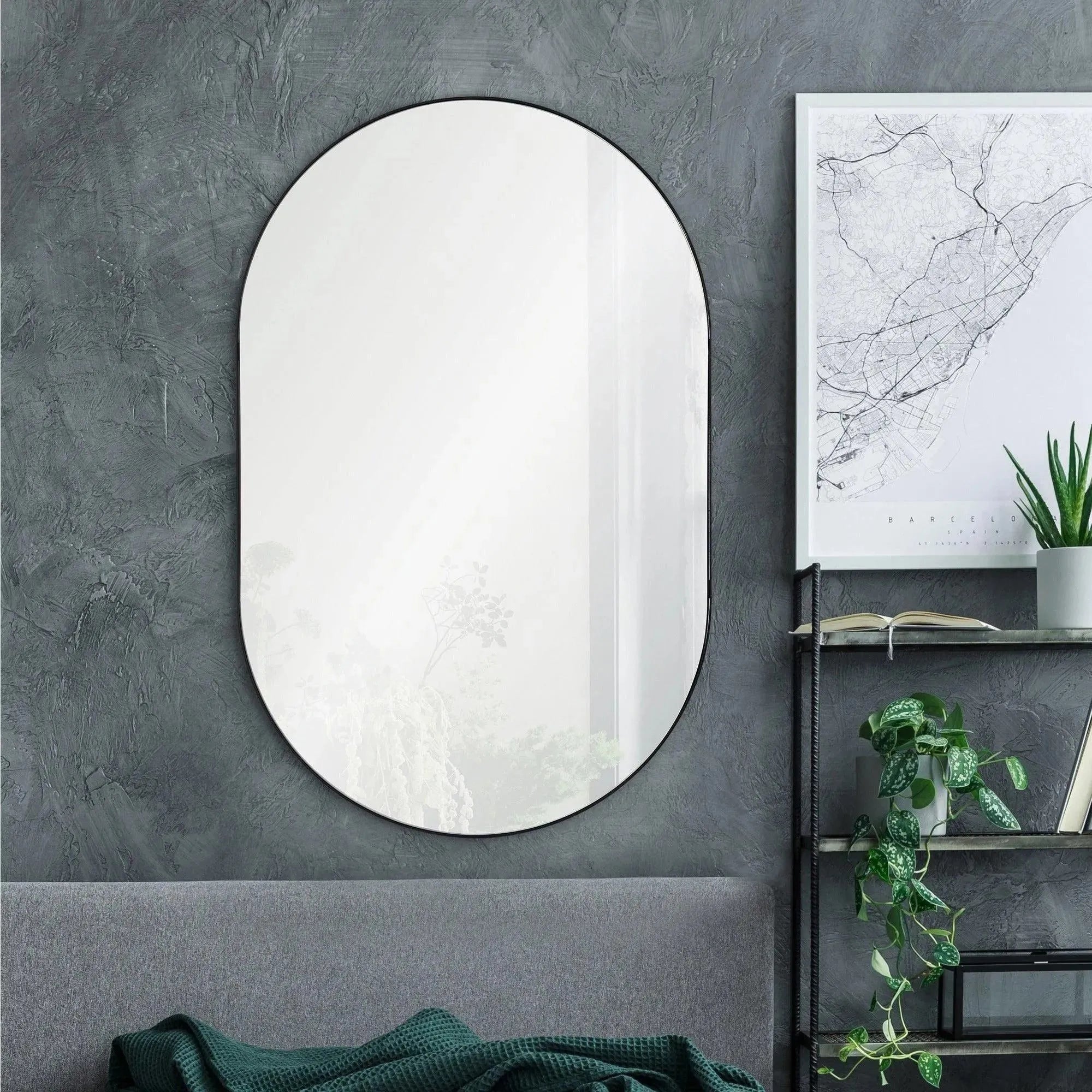 Renwil - Webster Oval Mirror - MT2394 | Montreal Lighting & Hardware