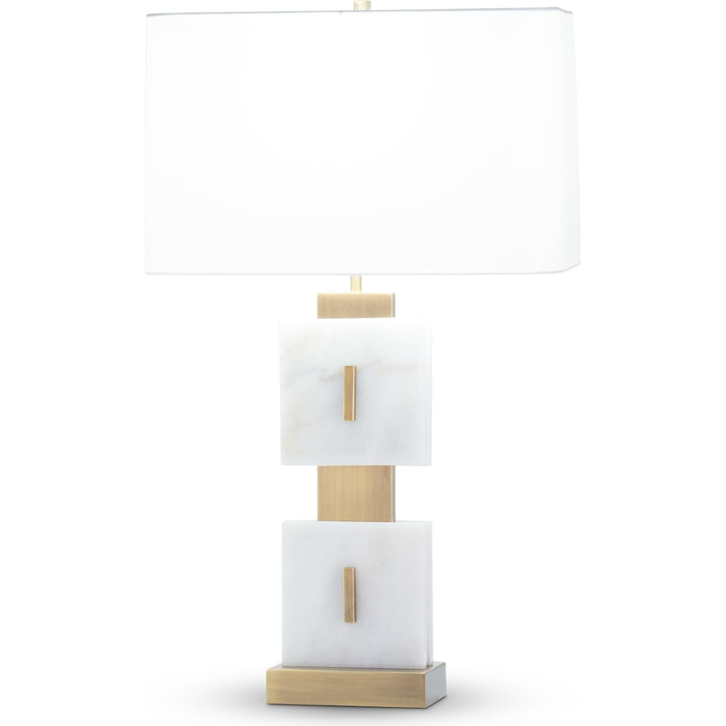 Flow Decor-4525-OWC-Table Lamps-Reynolds-White