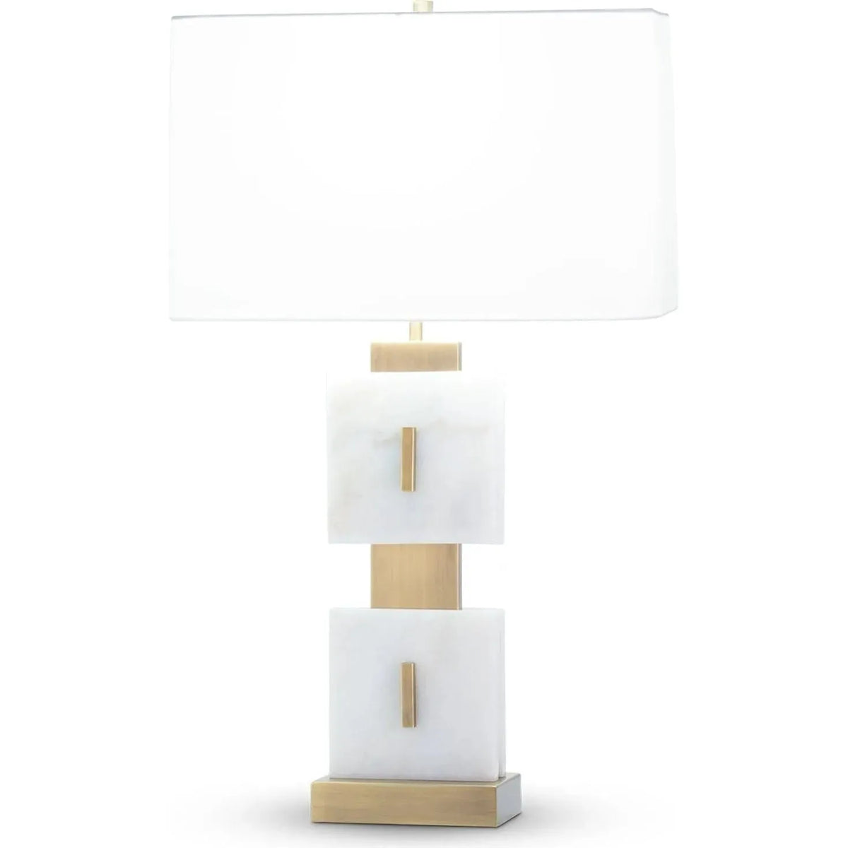 Flow Decor-4525-OWC-Table Lamps-Reynolds-White