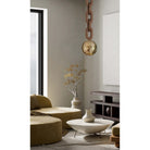 Dounia Home - DH-RIACHAPEN-SM-AB-6 - Riad Chain Pendant Light - Antique Brass
