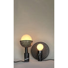 Dounia Home - DH-RIADISTAB-BRS - Riad Disc Table Lamp - Polished Brass