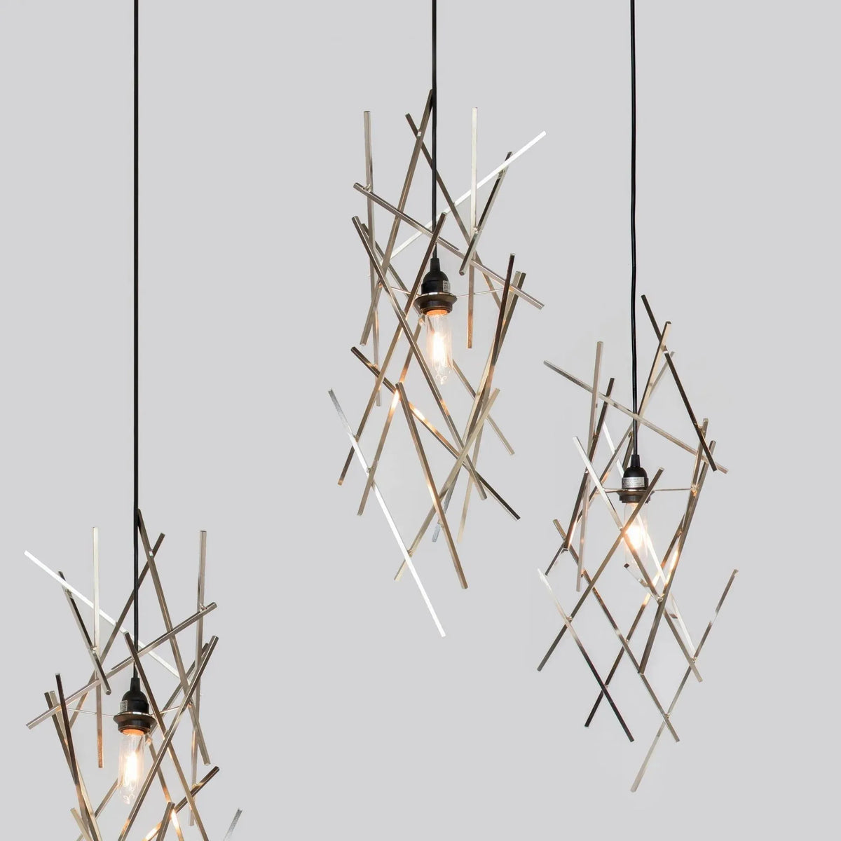 Ridgely Studio Works - Criss Cross Pendant - CC-PE-102AW-B | Montreal Lighting & Hardware