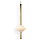 Ridgely Studio Works - Gem Vertical Pendant - GEM1-VRT-18-BNI-72-BB | Montreal Lighting & Hardware