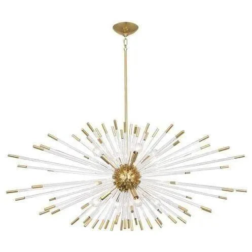 Robert Abbey - Andromeda Oval Chandelier - 1200 | Montreal Lighting & Hardware
