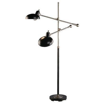 Robert Abbey - Bruno Double Head Task Floor Lamp - 1848 | Montreal Lighting & Hardware