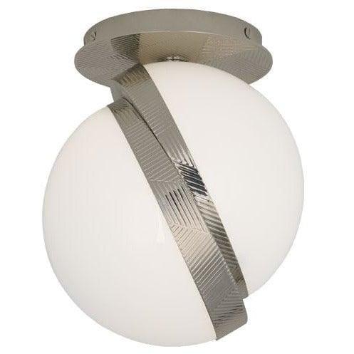 Robert Abbey - Brut Split Globe Flushmount - S623 | Montreal Lighting & Hardware
