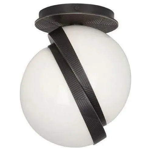 Robert Abbey - Brut Split Globe Flushmount - Z623 | Montreal Lighting & Hardware