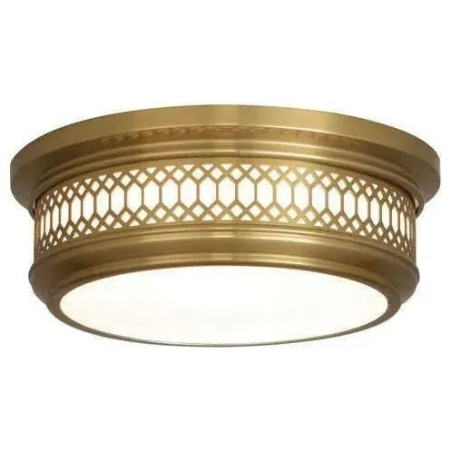 Robert Abbey - Williamsburg Tucker Flushmount - 306 | Montreal Lighting & Hardware