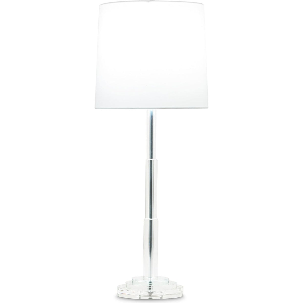 Flow Decor-3821-OWC-Table Lamps-Robinson-Clear