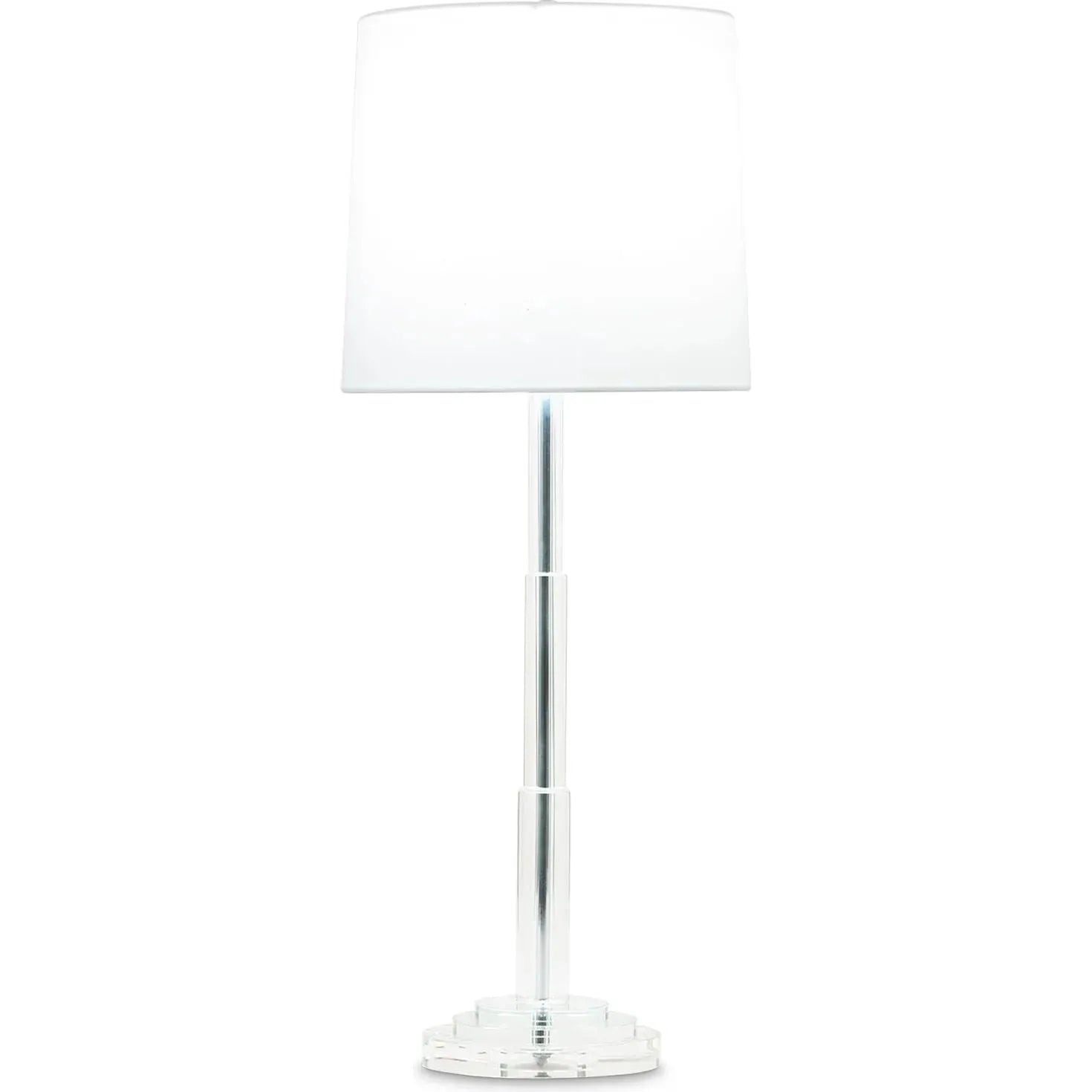 Flow Decor-3821-OWC-Table Lamps-Robinson-Clear