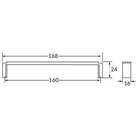Rocheleau - C81181 Pull - POI-C81181-160-0252 | Montreal Lighting & Hardware