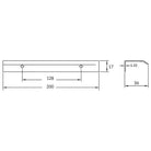 Rocheleau - Curve Pull - POI-V0117-032-L04 | Montreal Lighting & Hardware