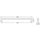 Rocheleau - E1458 Pull - POI-E1458-320-1704 | Montreal Lighting & Hardware