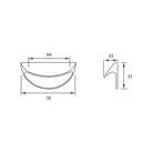 Rocheleau - Emoji Knob - BOU-MK11.4154.12 | Montreal Lighting & Hardware