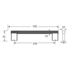 Rocheleau - Graf Pull - POI-V430-1178-L24 | Montreal Lighting & Hardware